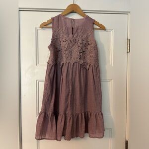 Umgee Lilac Top or Short Dress